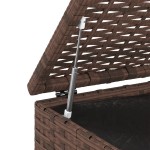 vidaXL Ladă grădină pentru perne, maro, 100x49x103,5 cm, ratan PE vidaXL Ladă grădină pentru perne, maro, 100x49x103,5 cm, ratan PE