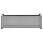 vidaXL Strat înălțat de grădină, gri piatră, 100x43x35 cm, PP vidaXL Strat înălțat de grădină, gri piatră, 100x43x35 cm, PP