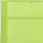 vidaXL Șezlong de plajă, verde, oțel și textilenă vidaXL Șezlong de plajă, verde, oțel și textilenă