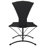 vidaXL Pat de exterior cu baldachin negru oțel & țesătură oxford vidaXL Pat de exterior cu baldachin negru oțel & țesătură oxford