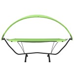 vidaXL Pat de exterior cu baldachin, verde, oțel & țesătură oxford vidaXL Pat de exterior cu baldachin, verde, oțel & țesătură oxford