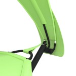 vidaXL Pat de exterior cu baldachin, verde, oțel & țesătură oxford vidaXL Pat de exterior cu baldachin, verde, oțel & țesătură oxford