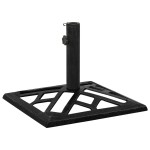 vidaXL Bază de umbrelă, negru, 44x44x31, fontă vidaXL Bază de umbrelă, negru, 44x44x31, fontă