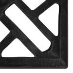 vidaXL Bază de umbrelă, negru, 44x44x31, fontă vidaXL Bază de umbrelă, negru, 44x44x31, fontă