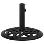 vidaXL Bază de umbrelă, negru, 44x44x32, fontă vidaXL Bază de umbrelă, negru, 44x44x32, fontă