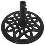 vidaXL Bază de umbrelă, negru, 44x44x32, fontă vidaXL Bază de umbrelă, negru, 44x44x32, fontă