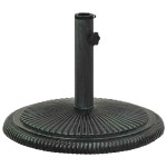 vidaXL Bază de umbrelă, verde, 45x45x30, fontă vidaXL Bază de umbrelă, verde, 45x45x30, fontă