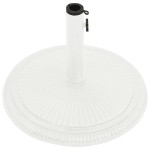 vidaXL Bază de umbrelă, alb, 45x45x30, fontă vidaXL Bază de umbrelă, alb, 45x45x30, fontă