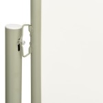 vidaXL Copertină laterală retractabilă de terasă, crem, 140x300 cm vidaXL Copertină laterală retractabilă de terasă, crem, 140x300 cm