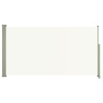 vidaXL Copertină laterală retractabilă de terasă, crem, 160x300 cm vidaXL Copertină laterală retractabilă de terasă, crem, 160x300 cm