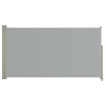 vidaXL Copertină laterală retractabilă de terasă, gri, 160x300 cm vidaXL Copertină laterală retractabilă de terasă, gri, 160x300 cm