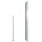 vidaXL Copertină laterală retractabilă de terasă, negru, 140x300 cm vidaXL Copertină laterală retractabilă de terasă, negru, 140x300 cm