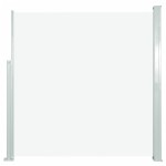 vidaXL Copertină laterală retractabilă de terasă, crem, 140x300 cm vidaXL Copertină laterală retractabilă de terasă, crem, 140x300 cm