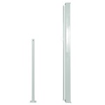 vidaXL Copertină laterală retractabilă de terasă, crem, 140x300 cm vidaXL Copertină laterală retractabilă de terasă, crem, 140x300 cm