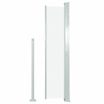 vidaXL Copertină laterală retractabilă de terasă, crem, 140x300 cm vidaXL Copertină laterală retractabilă de terasă, crem, 140x300 cm