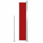 vidaXL Copertină laterală retractabilă de terasă, roșu, 160x300 cm vidaXL Copertină laterală retractabilă de terasă, roșu, 160x300 cm