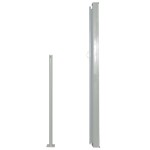 vidaXL Copertină laterală retractabilă de terasă, gri, 160x300 cm vidaXL Copertină laterală retractabilă de terasă, gri, 160x300 cm