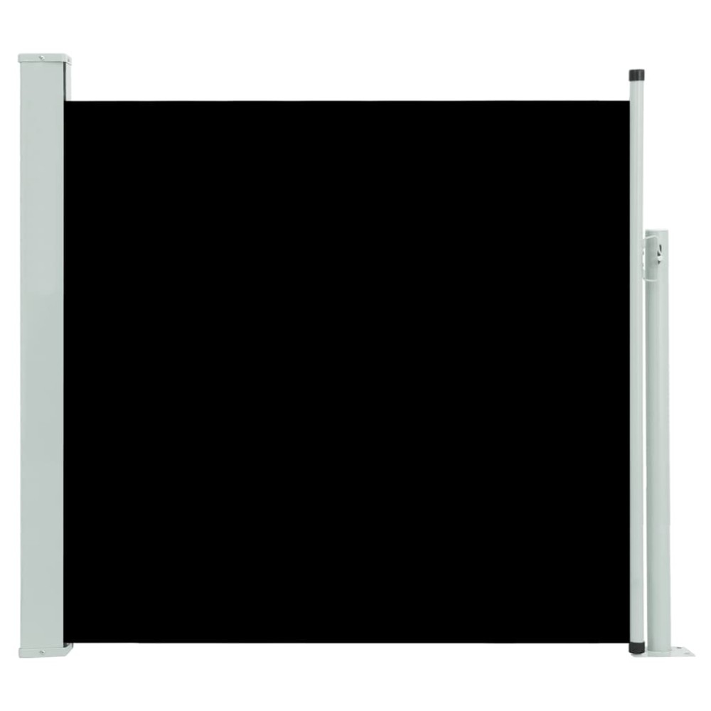 vidaXL Copertină laterală retractabilă de terasă, negru, 170x300 cm