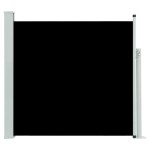 vidaXL Copertină laterală retractabilă de terasă, negru, 170x300 cm vidaXL Copertină laterală retractabilă de terasă, negru, 170x300 cm