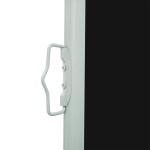 vidaXL Copertină laterală retractabilă de terasă, negru, 170x300 cm vidaXL Copertină laterală retractabilă de terasă, negru, 170x300 cm