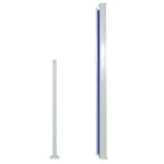 vidaXL Copertină laterală retractabilă de terasă, albastru, 160x500 cm vidaXL Copertină laterală retractabilă de terasă, albastru, 160x500 cm