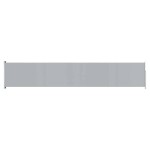 vidaXL Copertină laterală retractabilă de terasă, gri, 117x600 cm vidaXL Copertină laterală retractabilă de terasă, gri, 117x600 cm