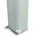 vidaXL Copertină laterală retractabilă de terasă, gri, 117x600 cm vidaXL Copertină laterală retractabilă de terasă, gri, 117x600 cm