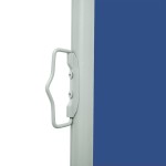 vidaXL Copertină laterală retractabilă de terasă, albastru, 160x600 cm vidaXL Copertină laterală retractabilă de terasă, albastru, 160x600 cm