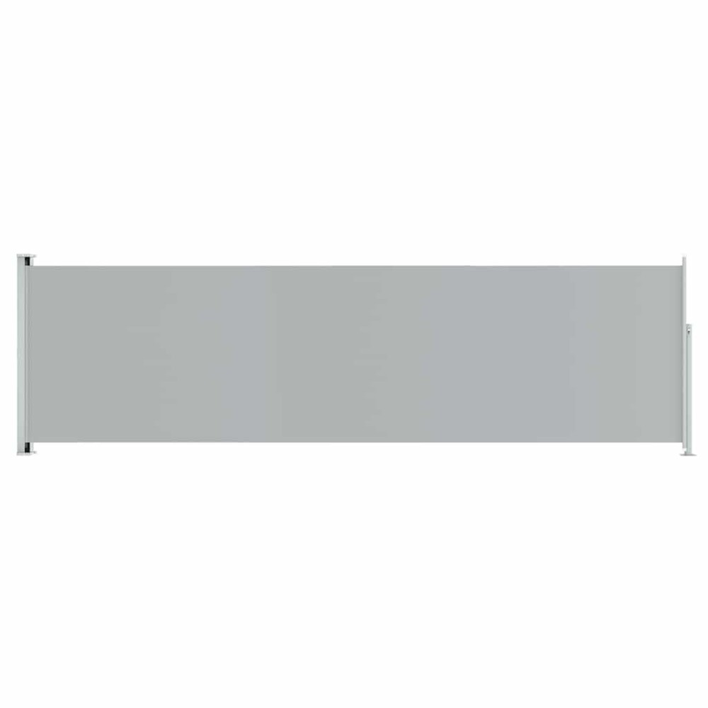 vidaXL Copertină laterală retractabilă de terasă, gri, 180x600 cm