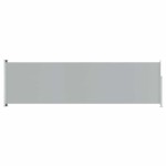 vidaXL Copertină laterală retractabilă de terasă, gri, 180x600 cm vidaXL Copertină laterală retractabilă de terasă, gri, 180x600 cm