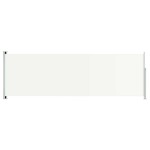 vidaXL Copertină laterală retractabilă de terasă, crem, 200x600 cm