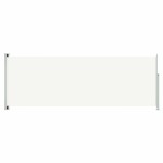 vidaXL Copertină laterală retractabilă de terasă, crem, 220x600 cm vidaXL Copertină laterală retractabilă de terasă, crem, 220x600 cm