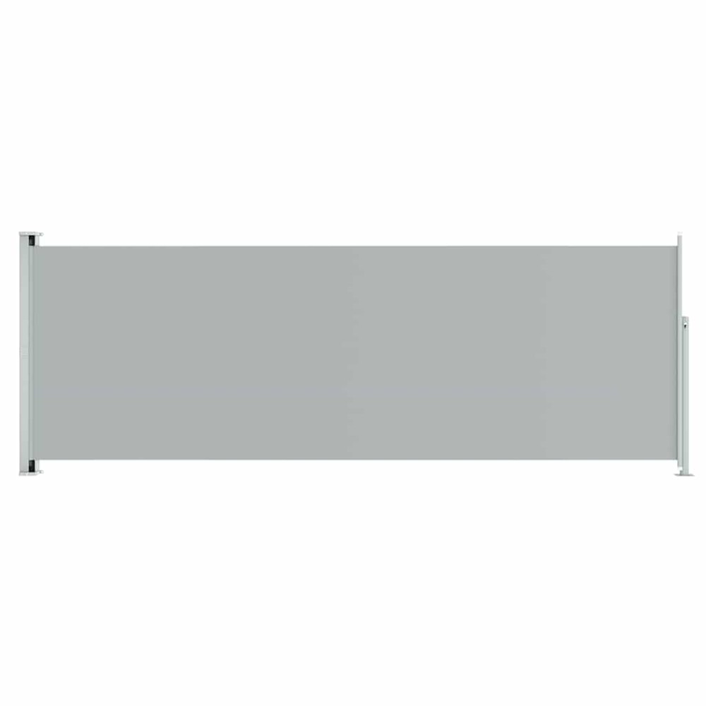 vidaXL Copertină laterală retractabilă de terasă, gri, 220x600 cm