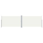 vidaXL Copertină laterală retractabilă, crem, 180x600 cm