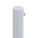 vidaXL Copertină laterală retractabilă, roșu, 220x600 cm