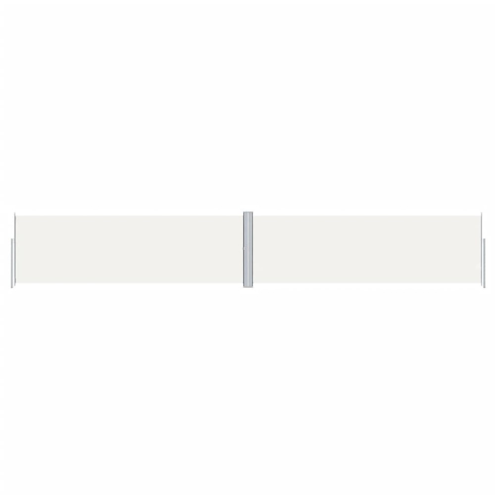 vidaXL Copertină laterală retractabilă, crem, 160x1000 cm