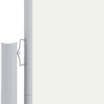 vidaXL Copertină laterală retractabilă, crem, 200x1000 cm