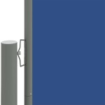 vidaXL Copertină laterală retractabilă, albastru, 220x1000 cm vidaXL Copertină laterală retractabilă, albastru, 220x1000 cm