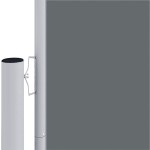 vidaXL Copertină laterală retractabilă, antracit, 160x1200 cm
