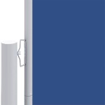 vidaXL Copertină laterală retractabilă, albastru, 200x1200 cm