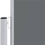 vidaXL Copertină laterală retractabilă, antracit, 220x1200 cm