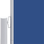 vidaXL Copertină laterală retractabilă, albastru, 220x1200 cm