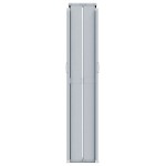 vidaXL Copertină laterală retractabilă, albastru, 220x1200 cm