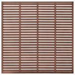 vidaXL Gard tip oblon, maro, 180x180 cm, WPC