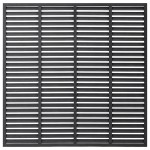 vidaXL Gard tip oblon, gri, 180x180 cm, WPC vidaXL Gard tip oblon, gri, 180x180 cm, WPC