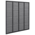 vidaXL Gard tip oblon, gri, 180x180 cm, WPC vidaXL Gard tip oblon, gri, 180x180 cm, WPC