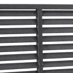 vidaXL Gard tip oblon, gri, 180x180 cm, WPC vidaXL Gard tip oblon, gri, 180x180 cm, WPC
