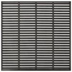 vidaXL Gard tip oblon, gri închis, 180x180 cm, WPC vidaXL Gard tip oblon, gri închis, 180x180 cm, WPC