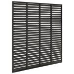 vidaXL Gard tip oblon, gri închis, 180x180 cm, WPC vidaXL Gard tip oblon, gri închis, 180x180 cm, WPC
