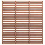 vidaXL Panou de gard, maro, 180x180 cm, WPC vidaXL Panou de gard, maro, 180x180 cm, WPC